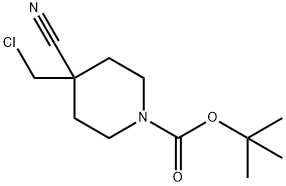 4-(氯甲基)-4-氰基哌啶-1-羧酸叔丁酯