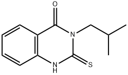 2,3-Dihydro-3-(2-methylprop-1-yl)-2-thioxoquinazolin-4(1H)-one, 3-Isobutyl-4-oxo-1,2,3,4-tetrahydro-2-thioxoquinazoline