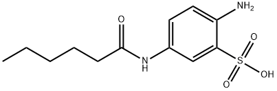 2-Amino-5-hexanoylaminobenzenesulfonic acid