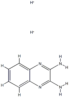 2,3-Quinoxalinediamine,  conjugate  diacid  (9CI)