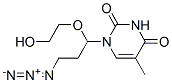 1-(1-(2-hydroxyethoxy)-3-azidopropyl)thymine