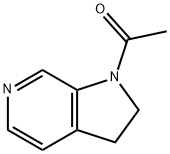 1H-Pyrrolo[2,3-c]pyridine, 1-acetyl-2,3-dihydro- (9CI)