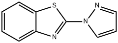 Benzothiazole, 2-(1H-pyrazol-1-yl)- (9CI)