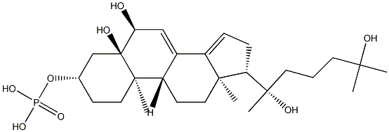 5α-Cholesta-7,14-diene-3β,5,6α,20,25-pentol 3-(dihydrogen phosphate)