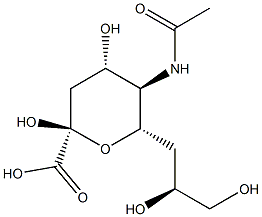 N-acetyl-7-deoxyneuraminic acid
