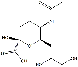 N-acetyl-4,7-dideoxyneuraminic acid