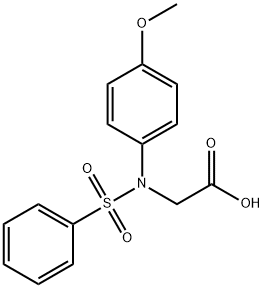 [苯磺酰基-(4-甲氧基-苯基)-氨基]-乙酸