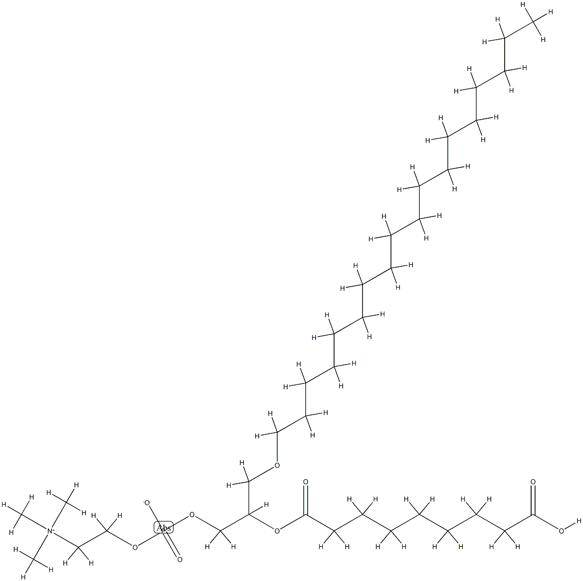 1-O-octadecyl-2-azelaorylglycerophosphocholine