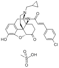 14B-(对氯肉桂氨基)-7,8-二氢-N-环丙基甲基吗啡酮甲磺酸