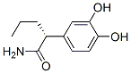 Benzeneacetamide, 3,4-dihydroxy-alpha-propyl-, (R)- (9CI)