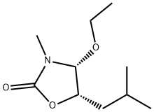 2-Oxazolidinone,4-ethoxy-3-methyl-5-(2-methylpropyl)-,cis-(9CI)