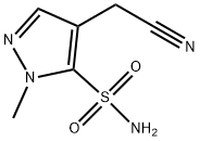 1H-Pyrazole-5-sulfonamide,4-(cyanomethyl)-1-methyl-(9CI)