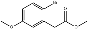 BENZENEACETIC ACID, 2-BROMO-5-METHOXY-, METHYL ESTER
