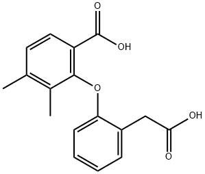 2-(2-CARBOXYMETHYL-PHENOXY)-3,4-DIMETHYL-BENZOIC ACID