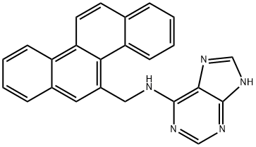 N(6)-((chrysen-5-yl)methyl)adenine