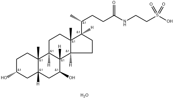 TAUROURSODEOXYCHOLATE DIHYDRATE (TUDCA DIHYDRATE; UR 906 DIHYDRATE; TAUROLITE DIHYDRATE)