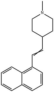 1-Methyl-4-[2-(1-naphthalenyl)ethenyl]piperidine