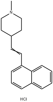 1-methyl-4-(1-naphthylvinyl)piperidine
