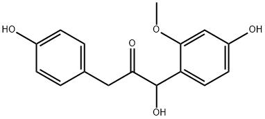 1-羟基-1-(4-羟基-2-甲氧基苯基)-3-(4-羟基苯基)-2-丙酮