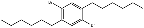2,5-二己基-1,4 - 二溴苯