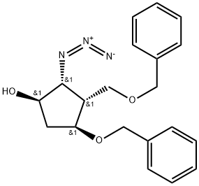 (1R,2R,3R,5S)-2-Azido-4-(phenylMethoxy)-3-[(phenylMethoxy)Methyl]-cyclopentanol