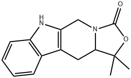 1H,3H-Oxazolo[3,4:1,6]pyrido[3,4-b]indol-3-one,  5,6,11,11a-tetrahydro-1,1-dimethyl-