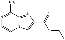 Imidazo[1,2-a]pyrazine-2-carboxylic acid, 8-amino-, ethyl ester (9CI)