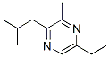 Pyrazine, 5-ethyl-3-methyl-2-(2-methylpropyl)- (9CI)
