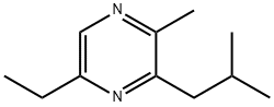 Pyrazine, 5-ethyl-2-methyl-3-(2-methylpropyl)- (9CI)