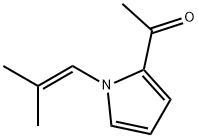 Ethanone, 1-[1-(2-methyl-1-propenyl)-1H-pyrrol-2-yl]- (9CI)