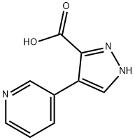 4-(吡啶-3-基)-1H-吡唑-3-羧酸