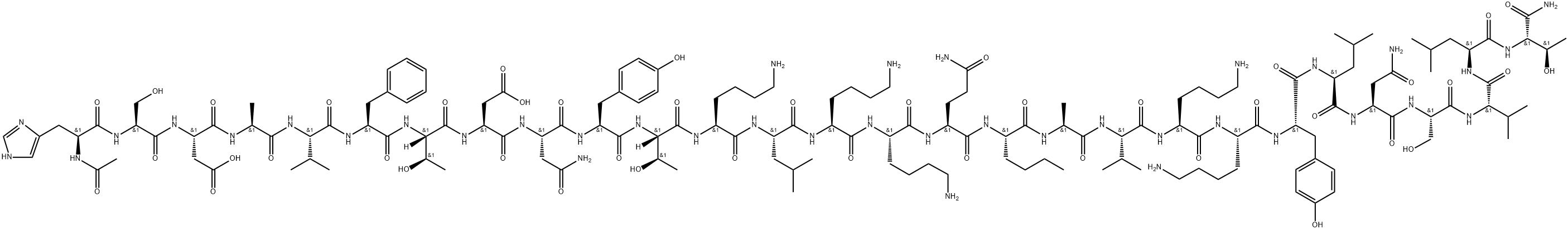 vasoactive intestinal peptide, Ac-(Lys(12,14)-Nle(17)-Val(26)-Thr(28))-