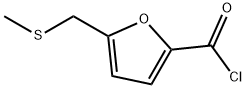 2-Furoylchloride,5-[(methylthio)methyl]-(6CI)