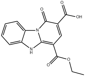 2-carboxy-4-ethoxycarbonyl-1-oxo-1H,5H-pyrido(1,2-a)benzimidazole