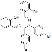 PHENOL, 2,2''-[[1,2-BIS(4-BROMOPHENYL)1,2-ETHANEDIYL]BIS(NITRILOMETHYLIDYNE)]BIS- R,S