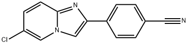 4-(6-Chloroimidazo[1,2-a]pyridin-2-yl)benzonitrile