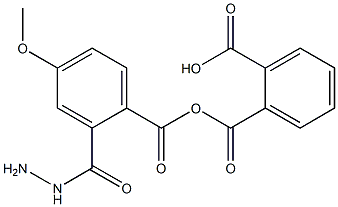 2-{[2-(4-methoxybenzoyl)hydrazino]carbonyl}benzoic acid