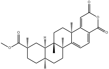 2,4-Dioxo-23,24-dinor-3-oxa-D:A-friedoolean-1(10),5,7-trien-29-oic acid methyl ester