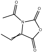 2,5-Oxazolidinedione, 3-acetyl-4-ethylidene- (9CI)
