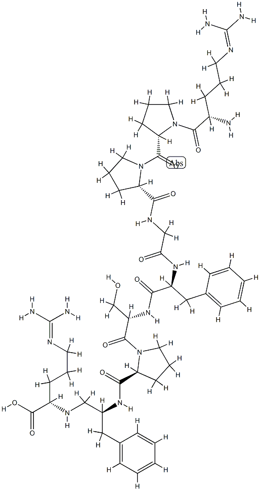 bradykinin, Phe(8)-psi-CH2NH-Arg(9)-