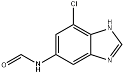 Formamide, N-(7-chloro-1H-benzimidazol-5-yl)- (9CI)