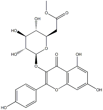 堪非醇 3-O-(6''-O-乙酰基)葡萄糖甙
