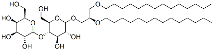 3-O-(4-O-galactopyranosyl-glucopyranosyl)-1,2-di-O-tetradecyl-sn-glyceryol
