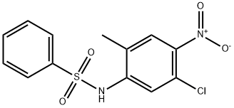 N-(5-氯-2-甲基-4-硝基苯基)苯磺酰胺