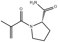 2-Pyrrolidinecarboxamide,1-(2-methyl-1-oxo-2-propenyl)-,(S)-(9CI)