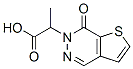 Thieno[2,3-d]pyridazine-6(7H)-acetic  acid,  -alpha--methyl-7-oxo-