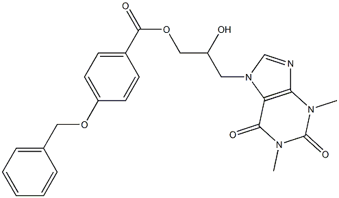diprophyllinyl-4-benzyloxybenzoate