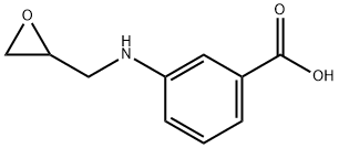 Benzoic acid, 3-[(oxiranylmethyl)amino]- (9CI)