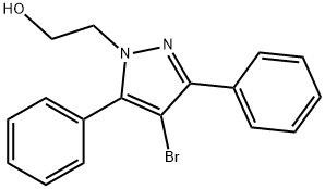 1-(2-hydroxyethyl)-3,5-diphenyl-4-bromo-1H-pyrazole