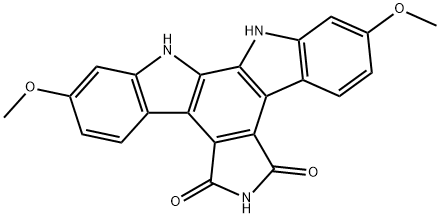 12,13-Dihydro-2,10-dimethoxy-5H-Indolo[2,3-a]pyrrolo[3,4-c]carbazole-5,7(6H)-dione